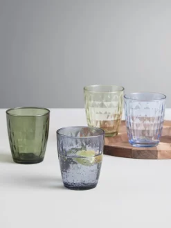 Discount Mosaic Drikkeglas 4 stk. 34 cl, Vandglas