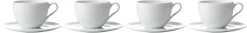 Best aida Relief Kaffekop m. Underkop 4 stk. 20 cl, Hvid