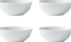 Hot Relief Skål 4 stk. Ø14 cm, Hvid Skåle|Spisestue