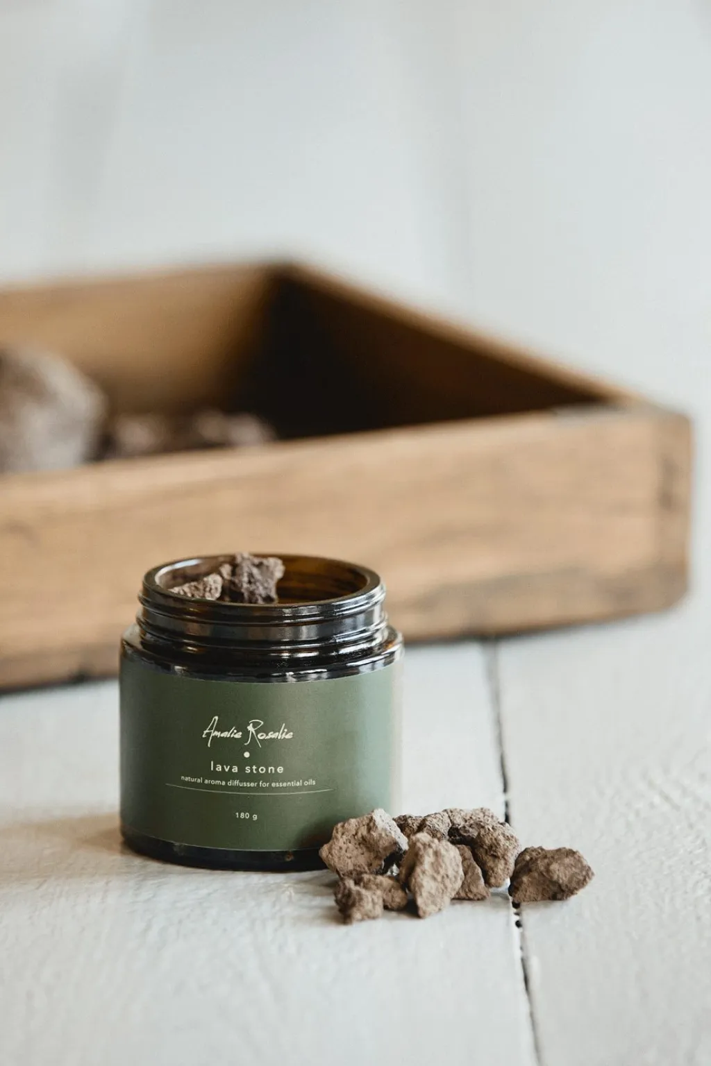 Hot Lavasten 180 g, Natural Diffusere