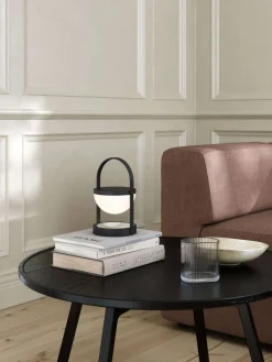 New Andersen Furniture A-Flash Trådløs Bordlampe H22 cm, Sort
