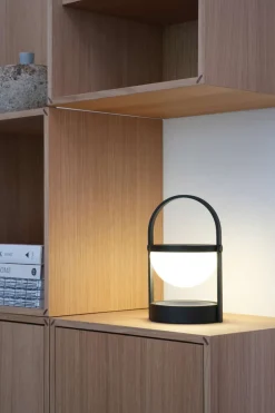 New Andersen Furniture A-Flash Trådløs Bordlampe H22 cm, Sort