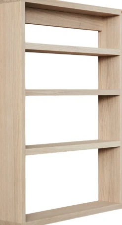 Andersen Furniture Hylder > A-Podium Shelf H70 cm, Eg/Hvid Lak
