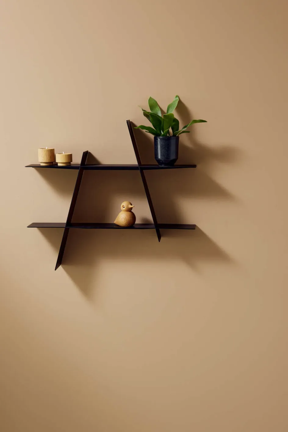 Clearance Andersen Furniture A-Shelf Hylde 46 cm, Sort Metal