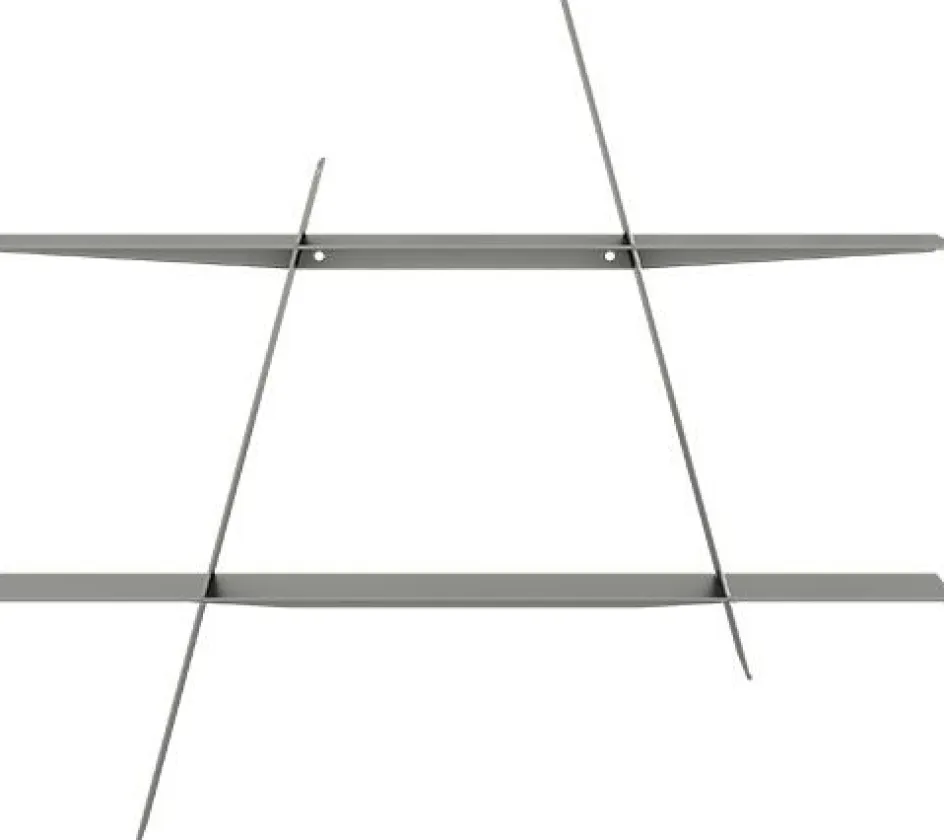 Hot Andersen Furniture A-Shelf Hylde 46 cm, Krom