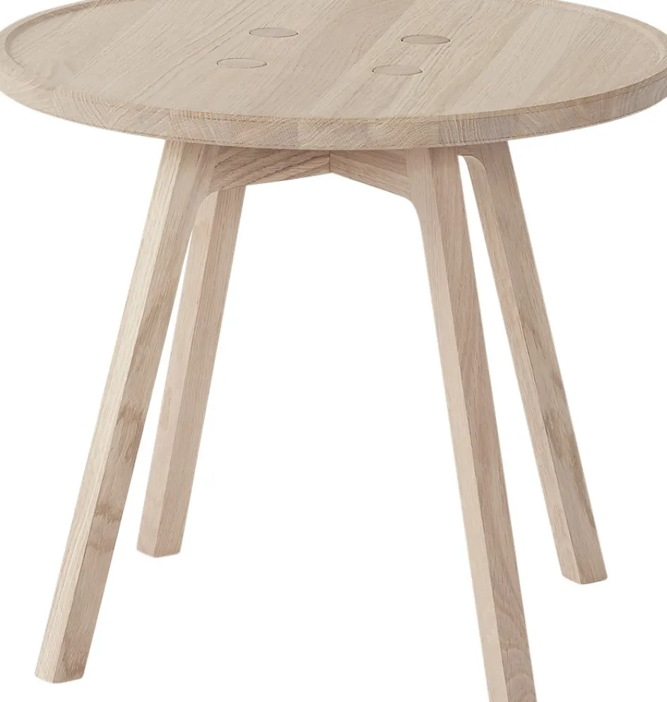 Andersen Furniture C2 Sofabord H43,5 cm, Hvidpigmenteret Eg