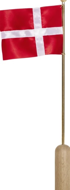 New Andersen Furniture Celebrating Bordflag H40 cm, Eg/Messing