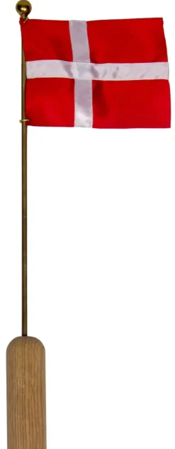 New Andersen Furniture Celebrating Bordflag H40 cm, Eg/Messing