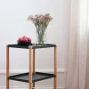 Online Andersen Furniture Connect Rullebord H63 cm, Sort/Olieret Eg