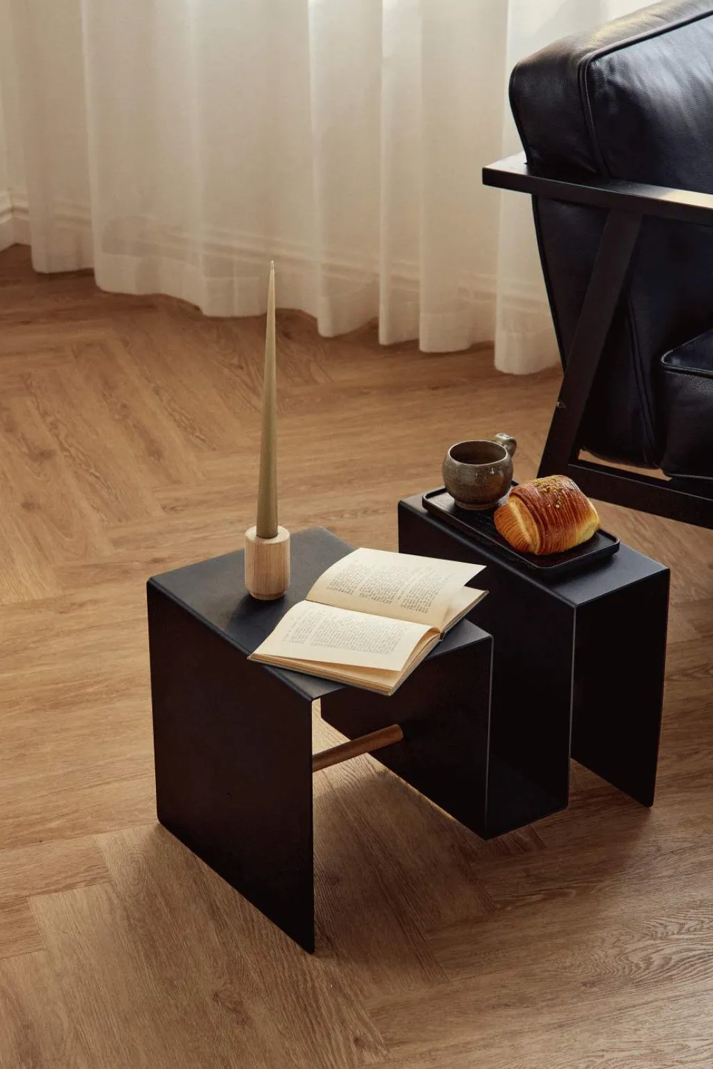 Andersen Furniture Borde > Edge Sidebord H51 cm, Sort