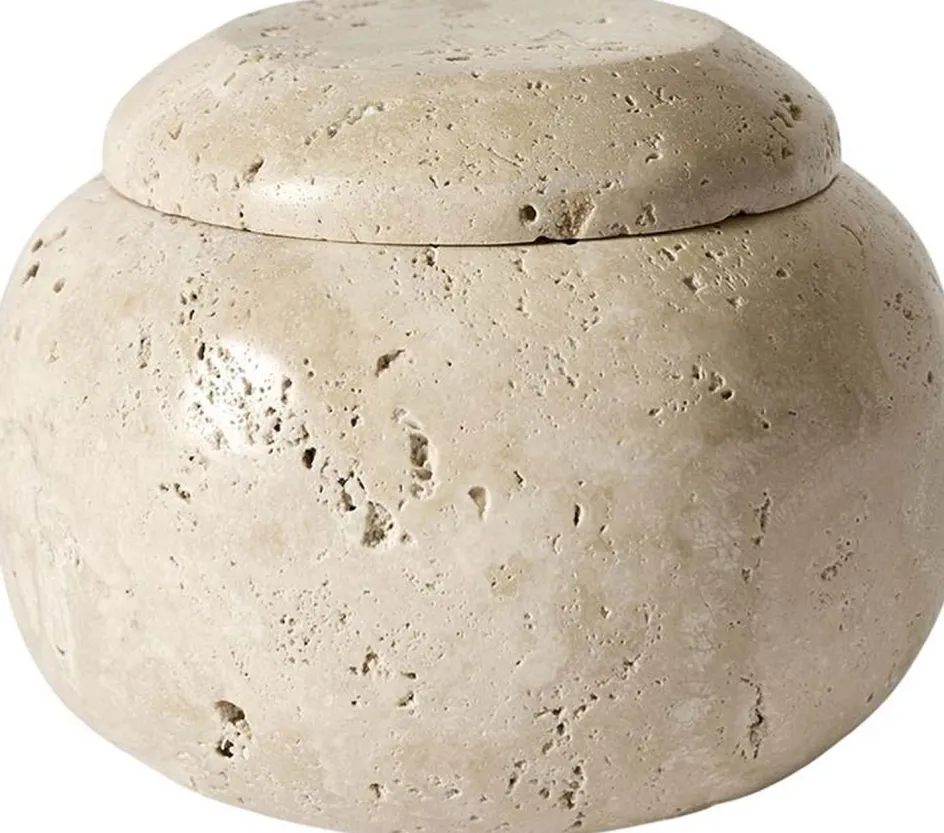 Outlet Andersen Furniture Foam Krukke H7,5 cm, Creme