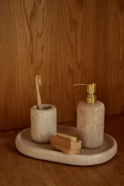 Outlet Foam Tandbørstekrus, Creme Badeværelse