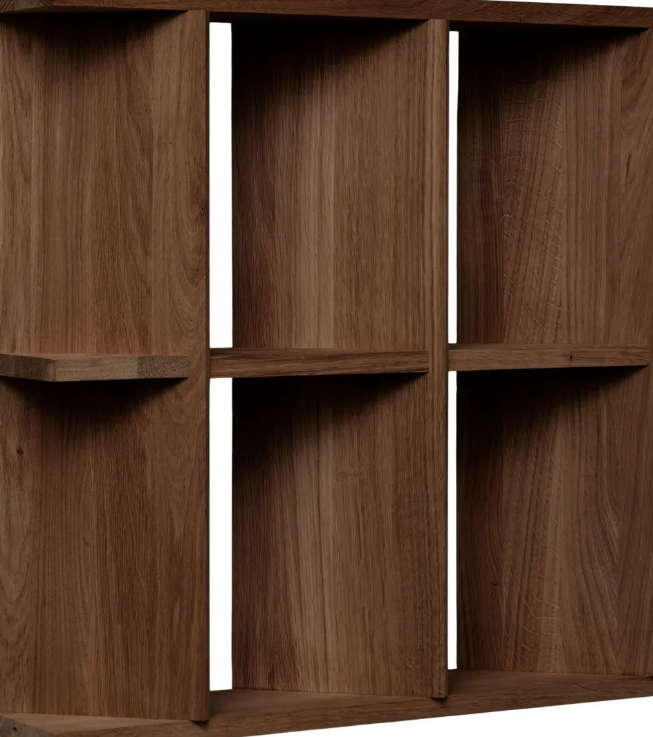 Sale Andersen Furniture Fold Hylde 60x60 cm, Røget Olieret Eg