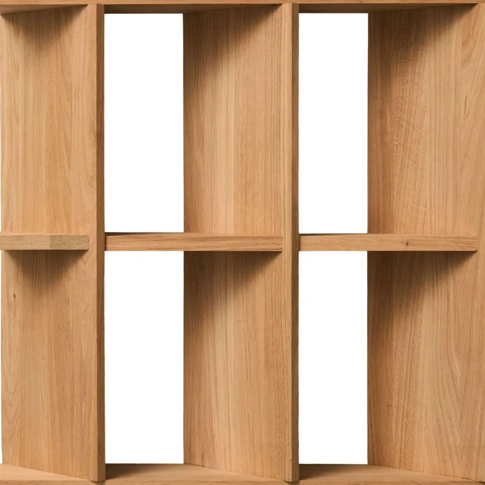 Andersen Furniture Fold Hylde 60x60 cm, Olieret Eg