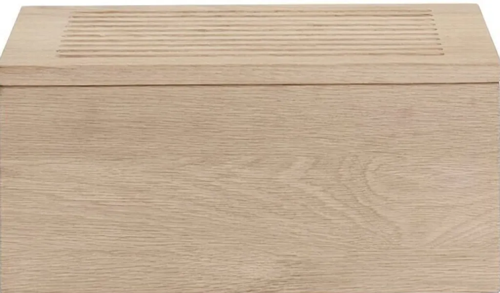 Andersen Furniture Opbevaring Til Køkkenet|Madopbevaring > Gourmet Wood Brødbox 16,5x35 cm, Eg
