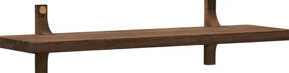 Andersen Furniture Slide Hylde 11,8x50 cm, Røget Olieret Eg
