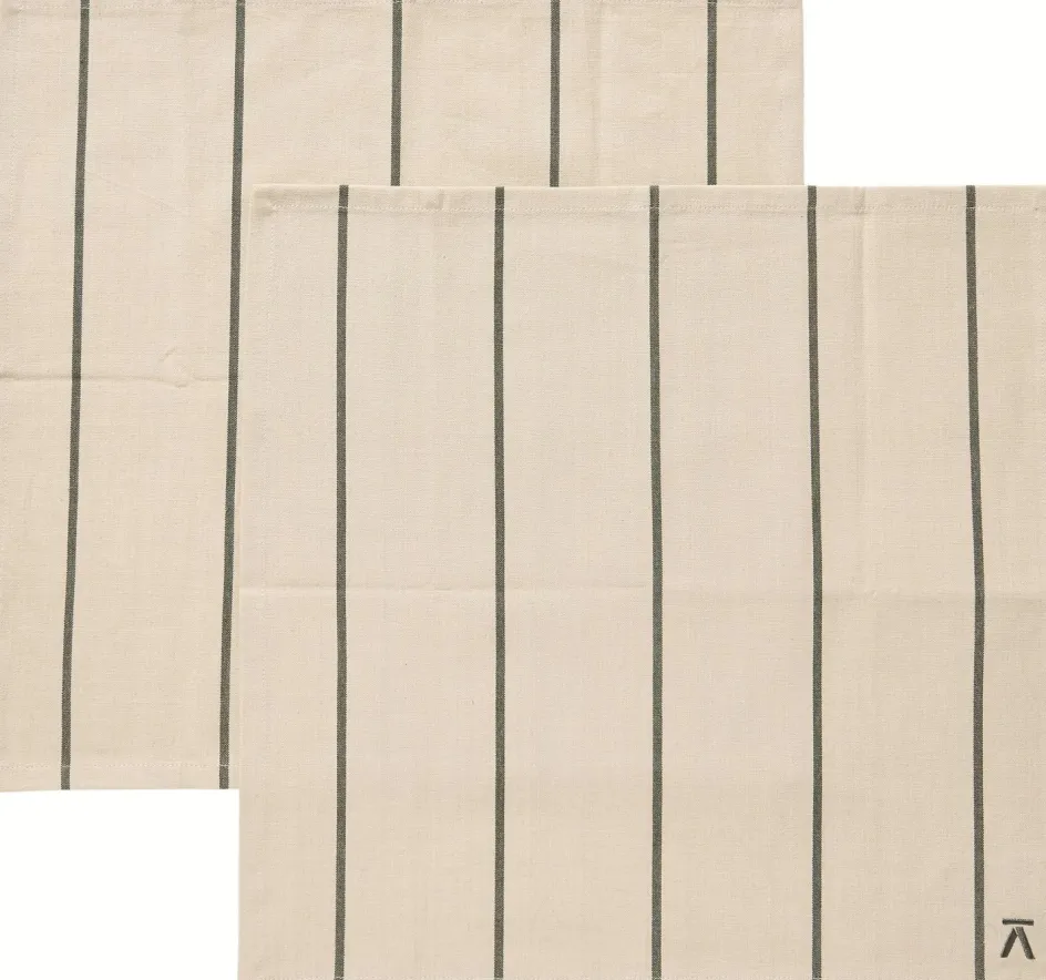 New Andersen Furniture Stofserviet 2 stk. 45x45 cm, Grøn