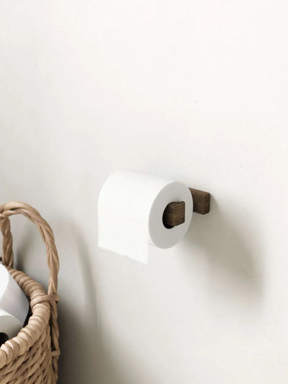 Sale Andersen Furniture Toiletrulleholder 13,5 cm, Røget Olieret Ask