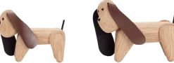 Discount Hund 7 cm, Eg Stue|Træfigurer Og Figurer