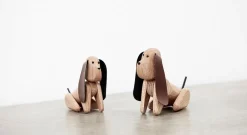 Discount Hund 7 cm, Eg Stue|Træfigurer Og Figurer