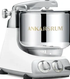 New Ankarsrum Assistent Original Køkkenmaskine AKM 6230, Mineral White