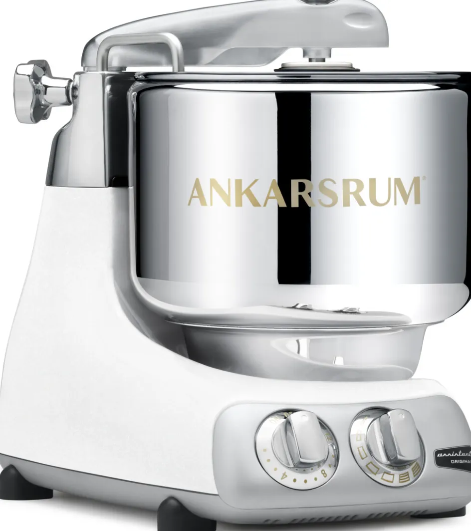 New Ankarsrum Assistent Original Køkkenmaskine AKM 6230, Mineral White