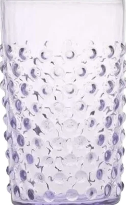 Anna von Lipa Hobnail Drikkeglas 20 cl, Lilla