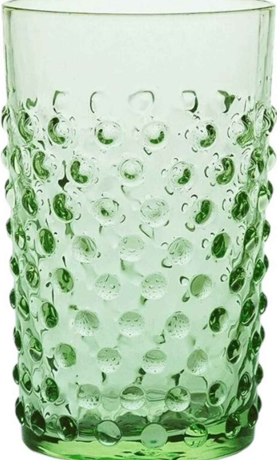 Hot Anna von Lipa Hobnail Drikkeglas 25 cl, Light Green