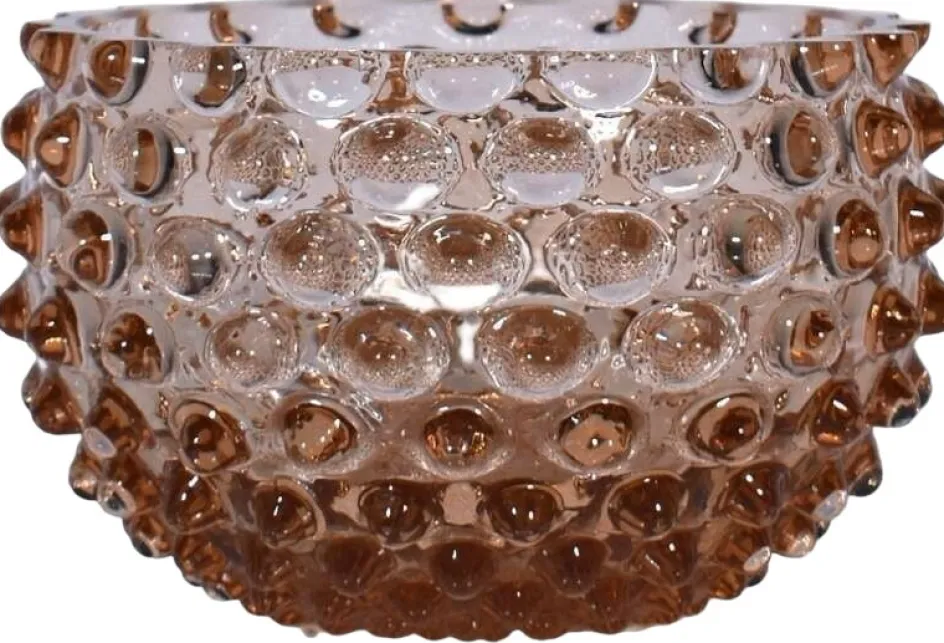 Anna von Lipa Hobnail Skål Ø11,5 cm, New Brown
