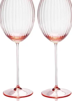 Hot Anna von Lipa Lyon Hvidvinsglas 2 stk. 38 cl, Rosa