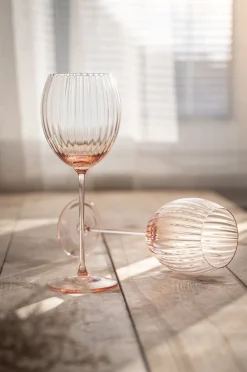 Hot Anna von Lipa Lyon Hvidvinsglas 2 stk. 38 cl, Rosa