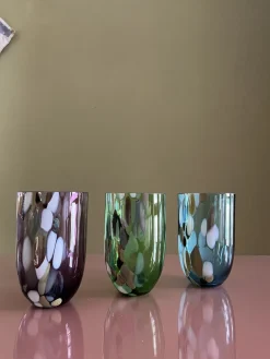 Hot Anna von Lipa Marble Tumbler Drikkeglas 45 cl, Pine Green