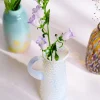 New Anna von Lipa Opaline Eiffel Hobnail Kande 1 L, Creamy White