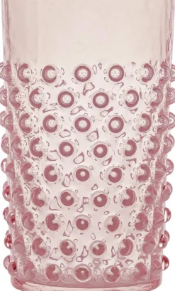 Best Anna von Lipa Opaline Hobnail Drikkeglas 250 ml, Soft Rosa
