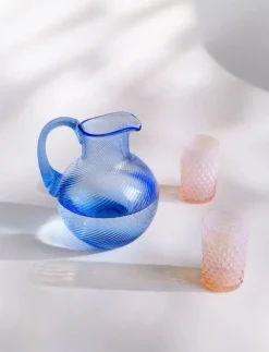 Hot Opaline Hobnail Long Drink Drikkeglas 400 ml, Drinksglas|Drinksglas
