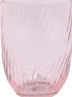 Anna von Lipa Spiral Tumbler Drikkeglas 20 cl, Rosa