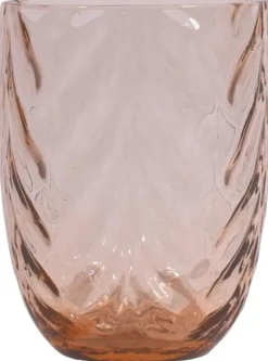 Anna von Lipa Wave Tumbler Drikkeglas 25 cl, New Brown