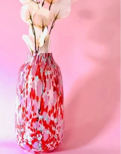 Hot Anna von Lipa Confetti Vase H26 cm, Mandarin