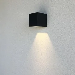 Discount ANTIDARK Arca W100 Udendørslampe Single LED 10,5 cm, Sort