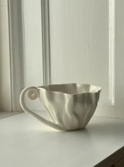 Atelier Marée Springflodskop m. Hank 29 cl, Hvid