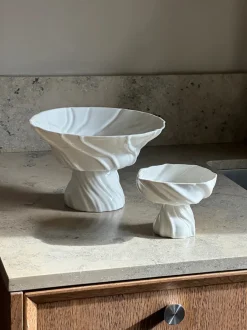 Online Atelier Marée Tidevandsskålopsats Ø22 cm, Hvid