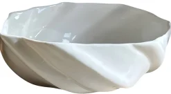 Outlet Tidevandssnackskål Ø11 cm, Hvid Stue|Pynteskåle Og Fade