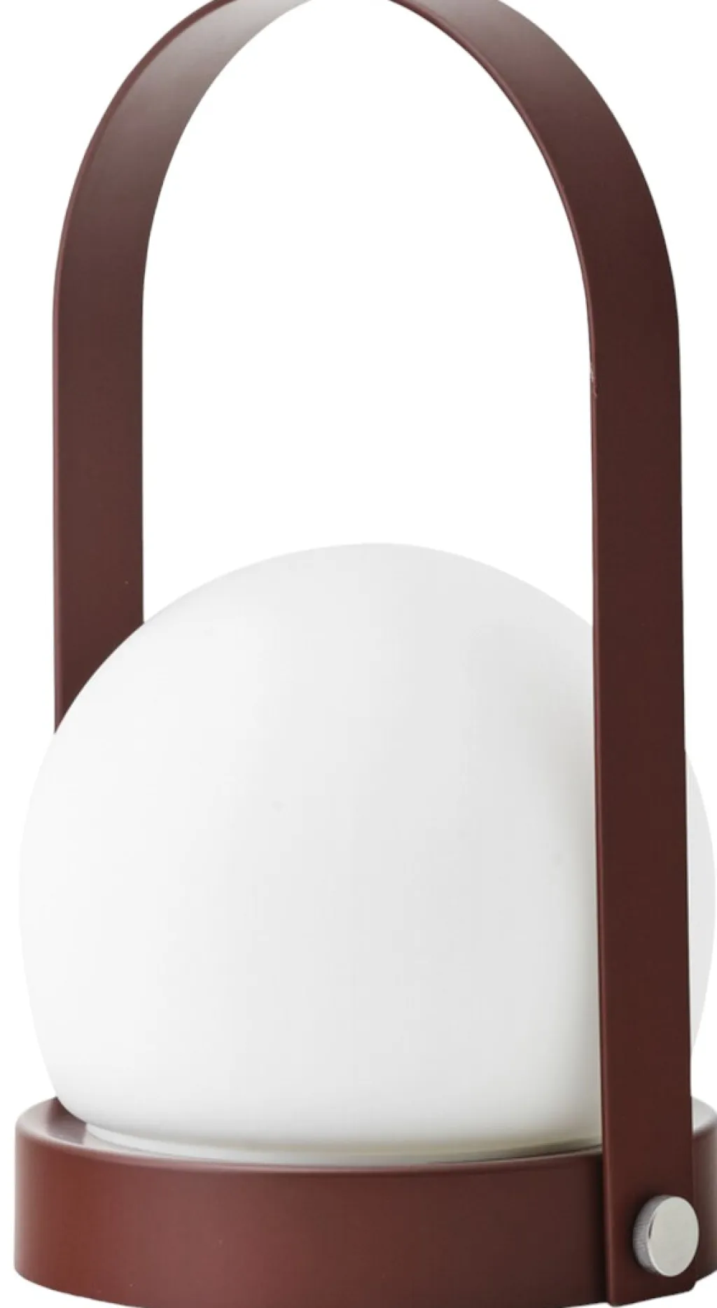 Audo Copenhagen Udendørs Bordlamper|Lamper Til Haven Og Terrassen > Carrie Trådløs Bordlampe H24.5 cm, Burned Red
