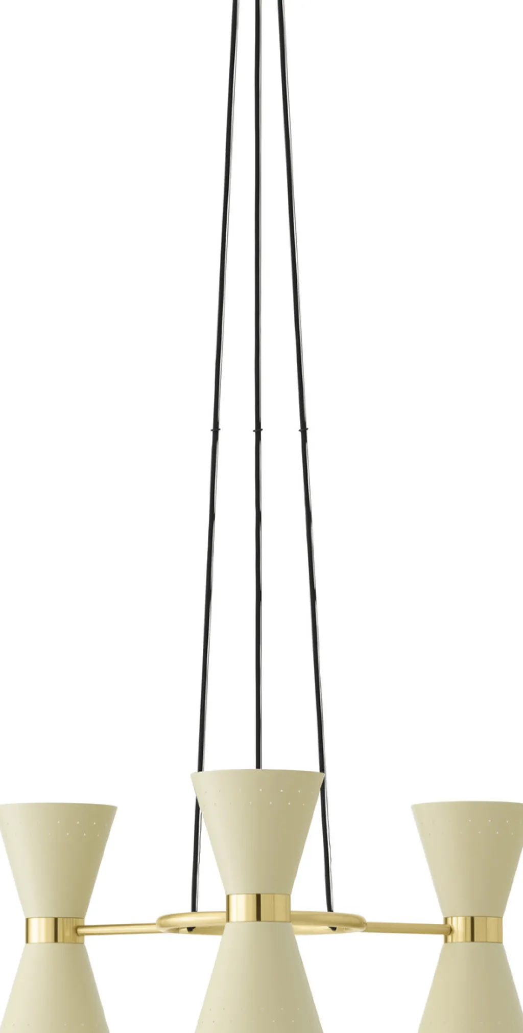 Audo Copenhagen Lamper Til Kontoret|Lamper Til Køkkenet > Collector Lysekrone Ø61 cm, Creme