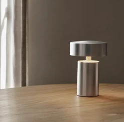 Online Column Trådløs Bordlampe H17,5 cm, Lamper Til Soveværelset|Bordlamper