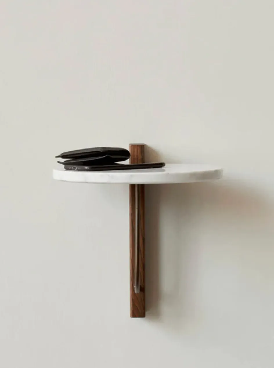 Hot Audo Copenhagen Corbel Hylde 28 cm, Marmor