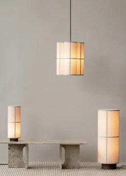 Audo Copenhagen Lamper Til Kontoret|Lamper Til Stuen > Hashira Gulvlampe H83 cm, Raw
