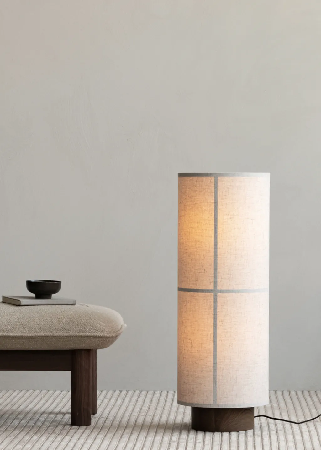 Audo Copenhagen Lamper Til Kontoret|Lamper Til Stuen > Hashira Gulvlampe H83 cm, Raw