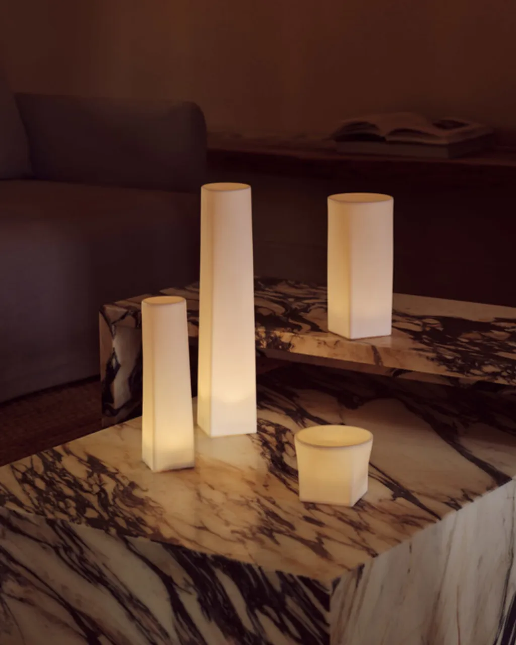 Sale Ignus Flameless Stearinlys LED 35 cm, New Bone China Stearinlys|Led Stearinlys