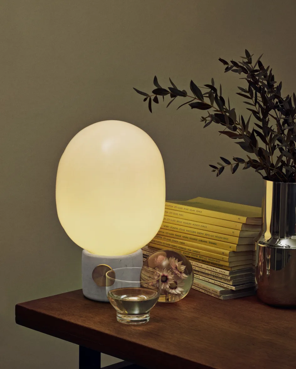 Audo Copenhagen JWDA Bordlampe H29 cm, Light Grey Concrete